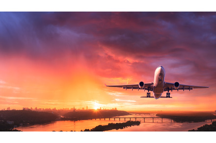 In The Air Containing Airplane Air And Transportation preview 6