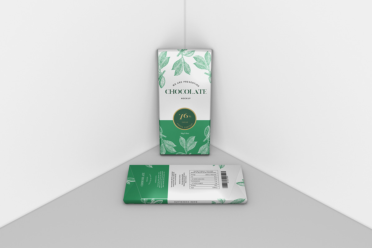 Chocolate Packaging Mockup 2, a Packaging Mockup by KIPET (Photo 5 of 15)