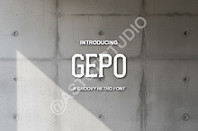 Gepo Typeface - Luxury High-Contrast