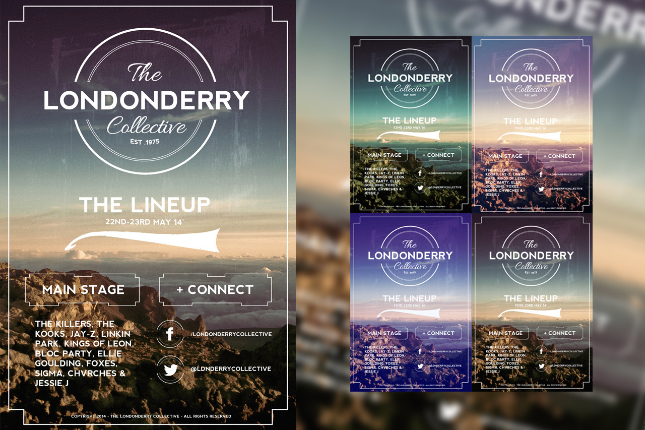 Vintage Event Flyer by Layerform Design Co  Creative Market