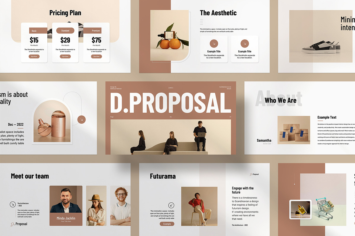 Interior Design Proposal, a Presentation Template by KreateTribe (Photo 3 of 5)
