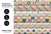 Wrapping Paper Photoshop Mock-Up, a Print Template by Rocket & Indigo (Thumbnail 1 of 2)