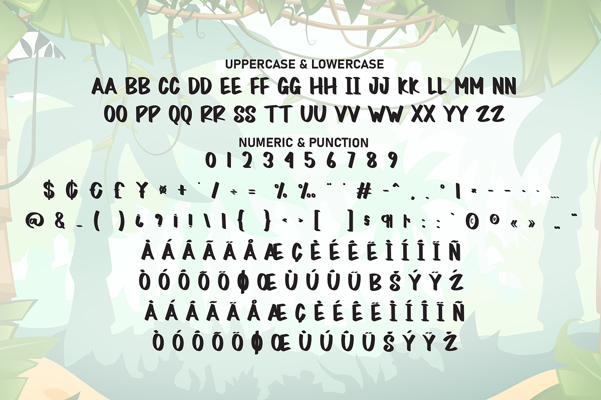 Comic Jungle | Script Font, a Script Font by Scratchones (Photo 7 of 8)