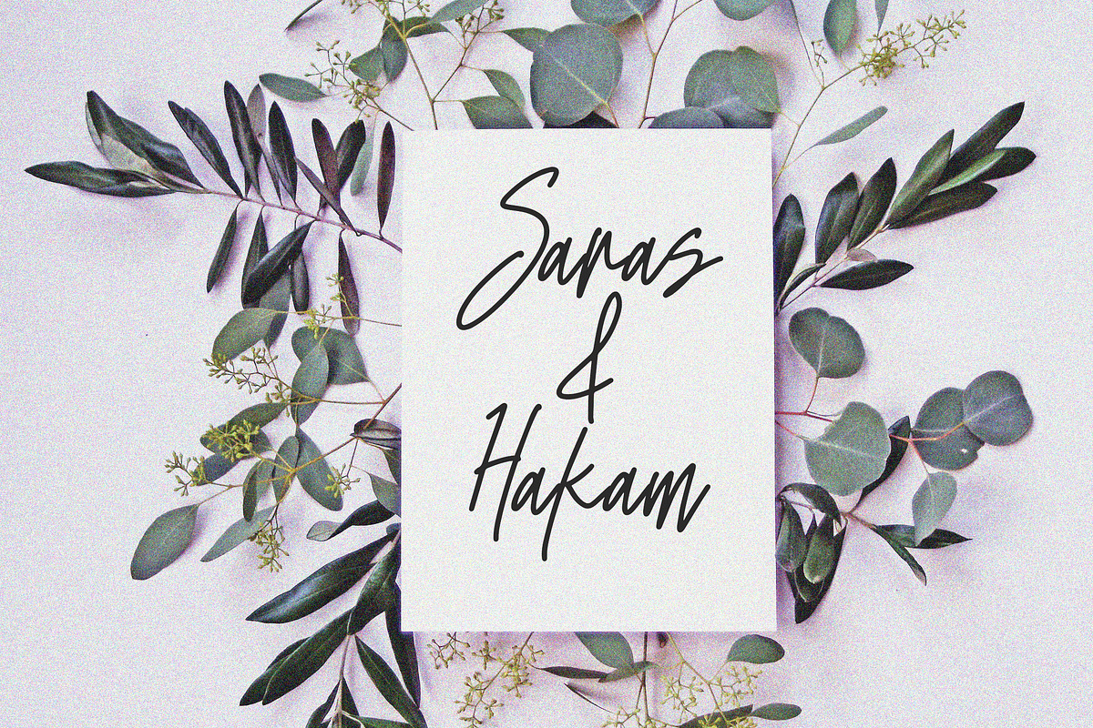 Thriphika Script Handwritten Font, a Script Font by NTC Graphic (Photo 5 of 8)