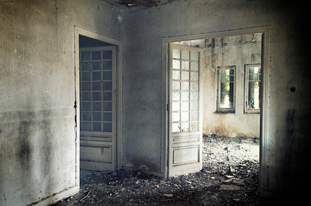 Abandoned house featuring abandoned, house, and room, an Architecture Photo by De todo un poco