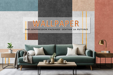 Geometric art background, a Wallpaper Graphic by DamonYang's shop