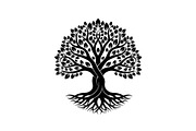 Tree Silhouette Vector Bundle, an Illustration by musafir_fashion (Thumbnail 40 of 51)
