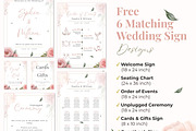 Pink Rose Wedding Website Invitation, a Landing Page Template by Everyday Perfection (Thumbnail 7 of 10)