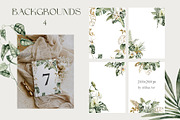 Tropacal Green-watercolor, a Decorative Illustration by AleksaArt (Thumbnail 15 of 16)