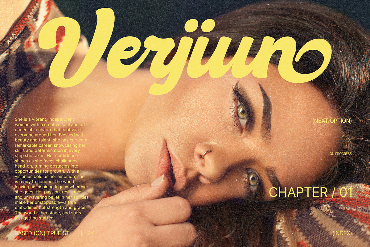 Hiderh Mahen — Bold Groovy Script, a Script Font by Enxyclo Studio (Photo 13 of 27)