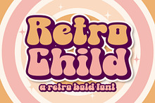 Retro Child a Retro Bold Font
