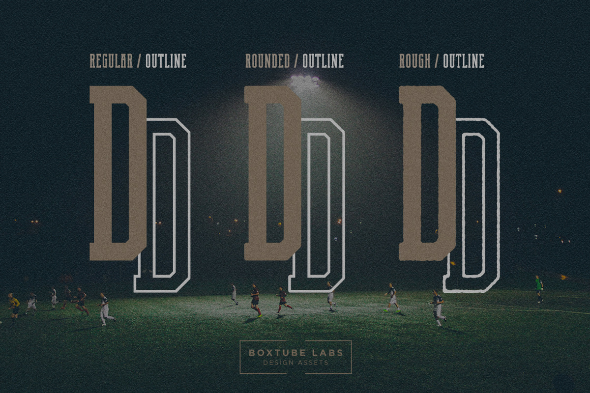 Dahmer Slab - Display Font preview 3