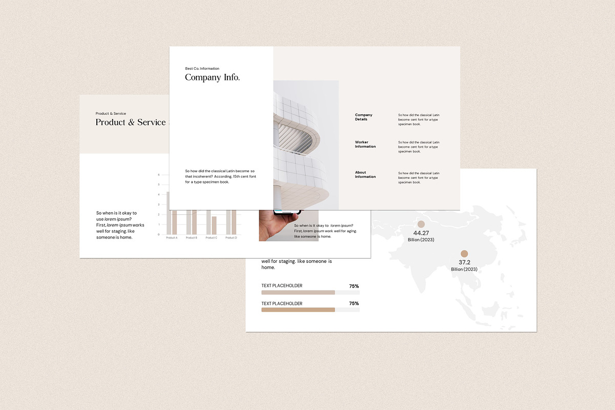 Business Plan PowerPoint Template, a Presentation Template by evgenystudio (Photo 5 of 17)