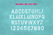 Bolonat Watercolor SVG & OTF fonts., a Sans Serif Font by Lee Iley (Thumbnail 5 of 9)