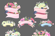 Flower wreaths and branches, a Decorative Illustration by HmarkaShop (Thumbnail 5 of 6)