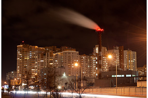 Kyiv, night scene, an Architecture Photo by Leonid Andronov
