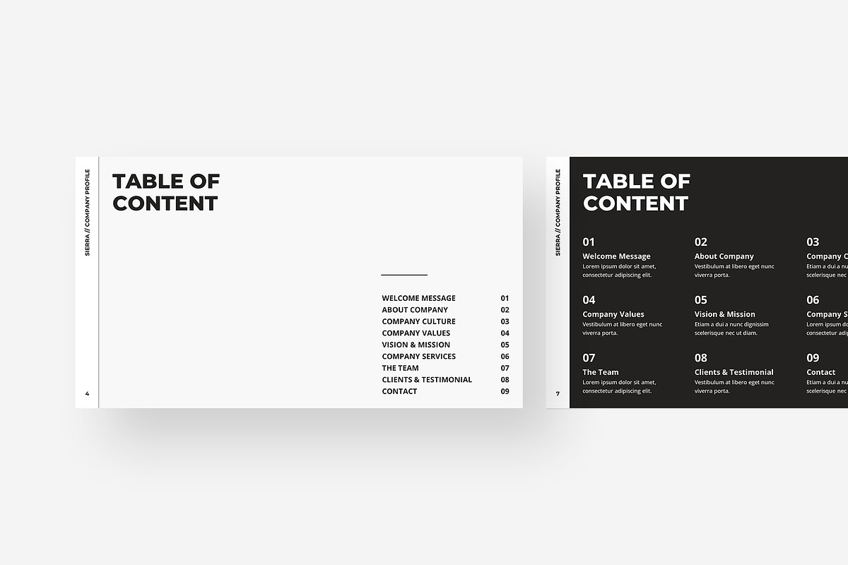 Company Profile Keynote Template, a Presentation Template by Gaize (Photo 3 of 10)