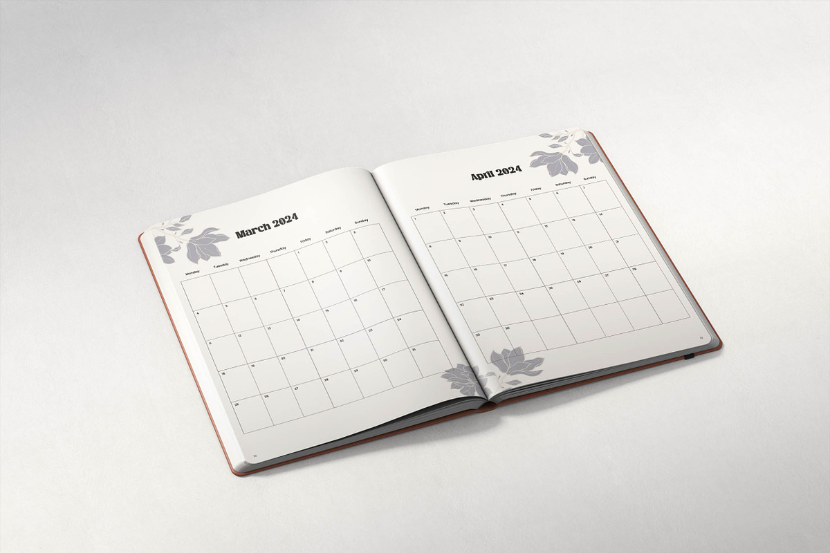 2024 Weekly Planner Notebook, a Stationery Template by Graphic Template (Photo 5 of 7)