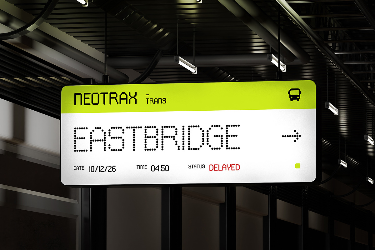 Capsplay -  Futuristic Dot Pixel, a Sans Serif Font by Typia Nesia (Photo 10 of 14)