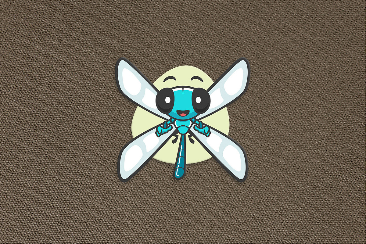 Dragonfly Logo Mascot, an Animal Illustration by Sargatal (Photo 3 of 4)