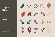 100 Hand Drawn Arrow Shapes, a Decorative Illustration by designvectx (Thumbnail 6 of 8)