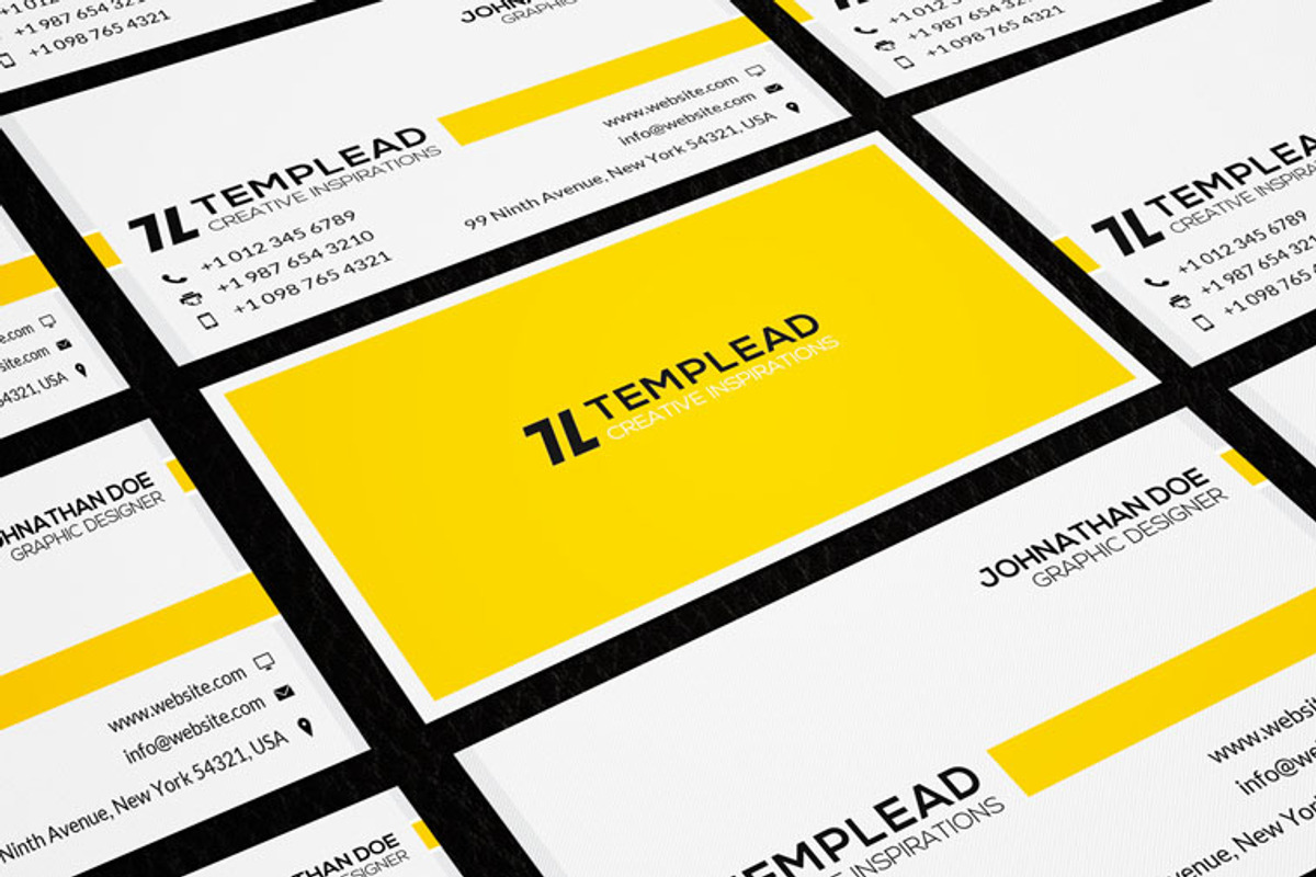 Corporate Business Card CM107, a Business Card Template by annozio (Photo 4 of 4)