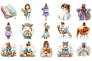 Planner Clipart Bundle, an Illustration by Designking (Thumbnail 2 of 5)