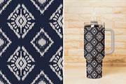 Ikat Boho Tribal Geometric Pattern, a Pattern Graphic by PPEthnicDecorPattern (Thumbnail 7 of 7)