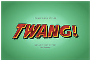 Comic and Cartoon Text Effects (AI), a Layer Style Add-On by Vector Galore (Thumbnail 11 of 11)