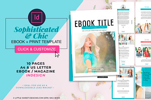 Magazine/eBook Template InDesign