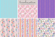 grandmillennial seamless patterns, a Pattern Graphic by Patishop Art (Thumbnail 2 of 9)