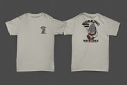 Retro walking iron mascot, a Branding & Logo Template by Judsart (Thumbnail 2 of 3)