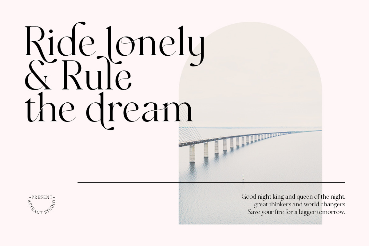 Kimberlie Display, a Serif Font by Attract Studio (Photo 9 of 18)