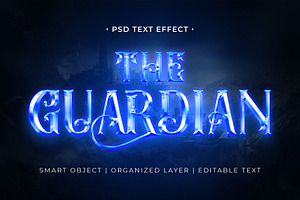 The Guardian Text Effect