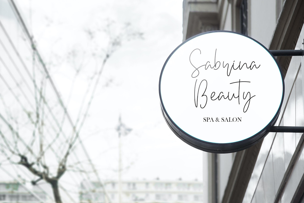 Bethan White - Monoline Script Font, a Script Font by StringLabs (Photo 11 of 14)