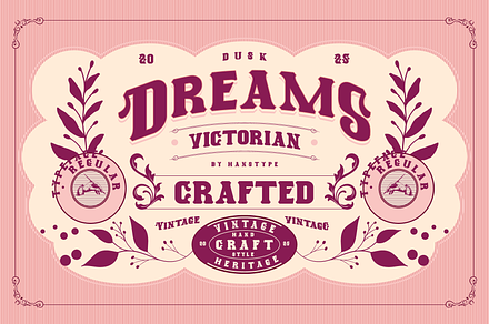 Duskdreams - Victorian Font