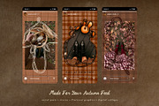 Whimsical Autumn Frames Collection, an Object Graphic by Cute Atelier (Thumbnail 8 of 11)