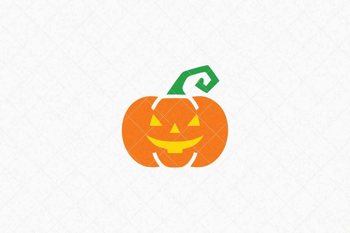 Spooky Pumpkin Icon Jack-o-lantern, a Seasonal Illustration by Vectorium Studio (Photo 2 of 3)