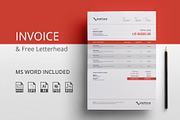 Invoice & Letterhead, a Stationery Template by Rongmistiry (Thumbnail 1 of 9)