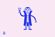 Playful Halloween Characters, a Seasonal Illustration by Danil Polshin (Thumbnail 9 of 10)