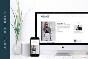 Fashionable - WordPress Blog Theme