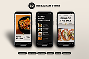 120 Food Instagram Template Canva, a Social Media Template by Branding Victory STD (Thumbnail 3 of 9)