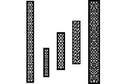 Elegant Laser Cut Panel Designs, an Object Graphic by jahid234 (Thumbnail 5 of 13)
