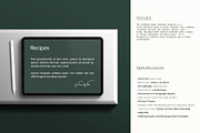 Cookbook Recipe Book Template, a Brochure Template by ArtisanaAura (Thumbnail 2 of 10)