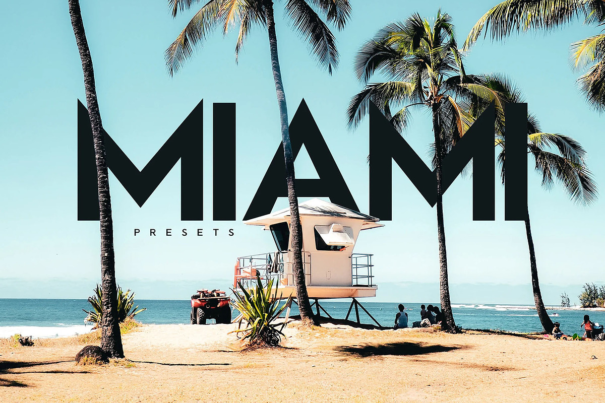 Miami Presets For Mobile and Desktop, a Preset Add-On by Hubzway (Photo 1 of 4)
