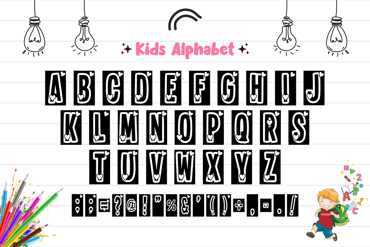 Gentle Love - Display Font, a Font by KiddoGlyphs Studio (Photo 4 of 5)