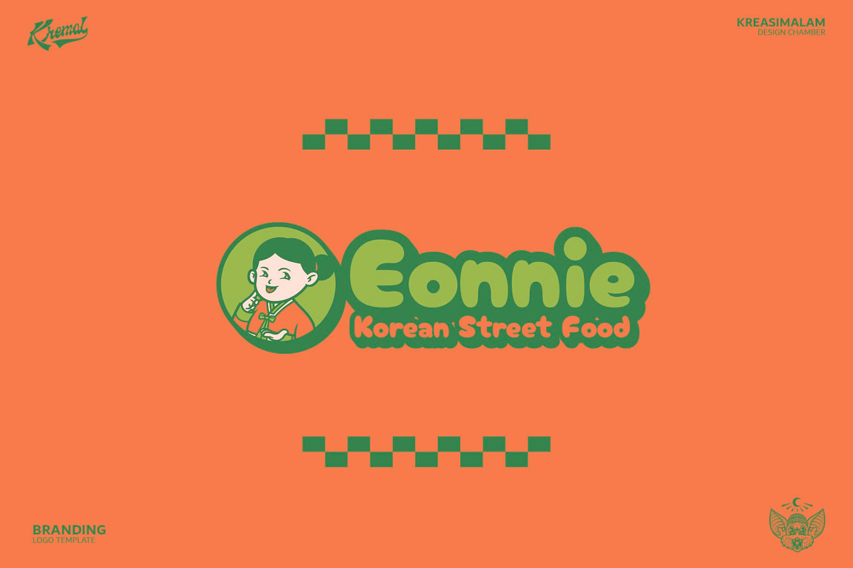 Eonnie Logo Template, a Branding & Logo Template by Kreasi Malam (Photo 7 of 12)