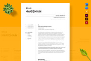 Career Application Template, a Resume Template by Nur Designer (Thumbnail 2 of 4)
