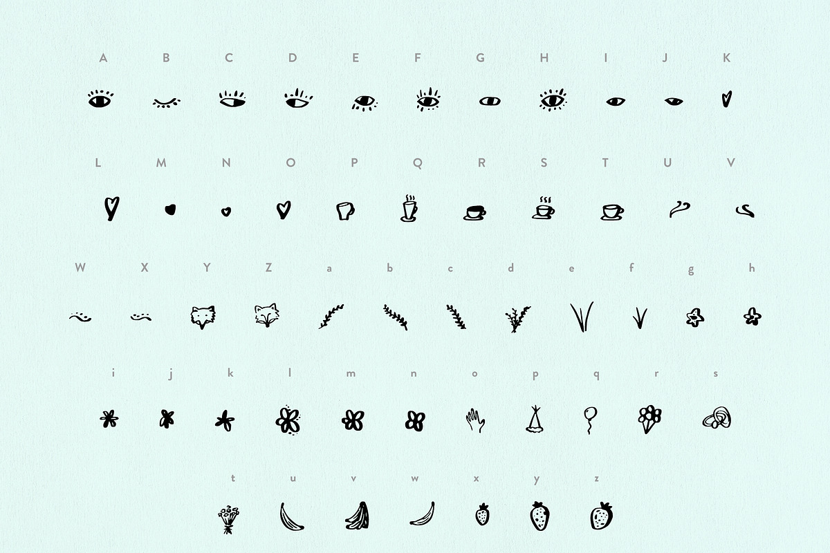Little Fox Brush Font preview 8