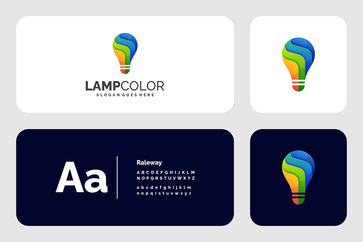 Gradient Modern Lighting Logo Design, a Branding & Logo Template by Artnivora.Std (Photo 2 of 4)